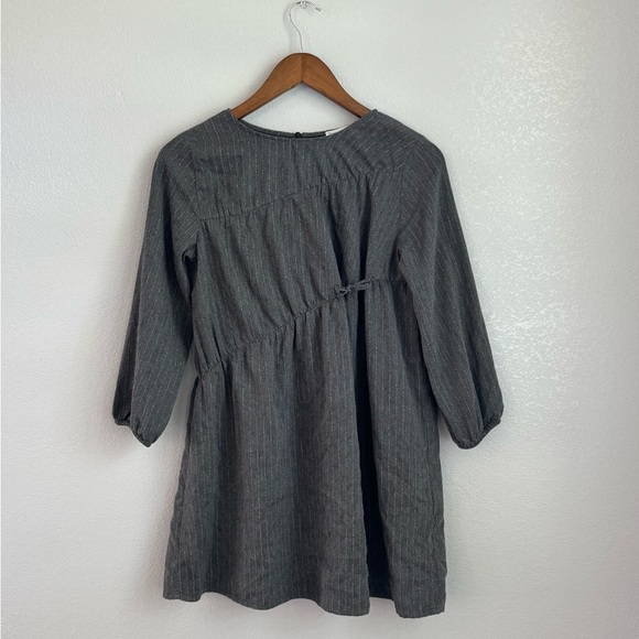 Zara Kids Long Sleeve Dress Gray 11/12y - Picture 3 of 3